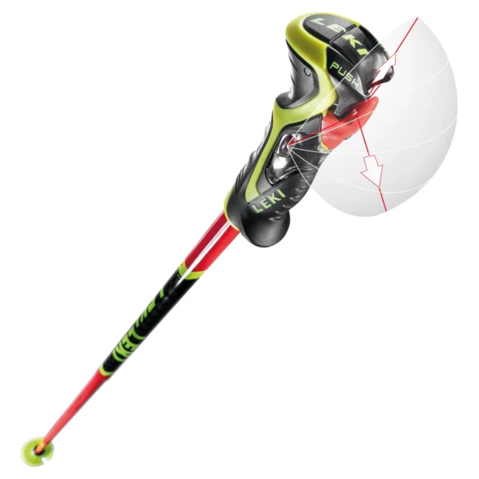 スキー LEKI WCR TBS SL 3D 115cm LEKI USA - WCR TBS SL 3D - Ski Racing Poles - All Winter