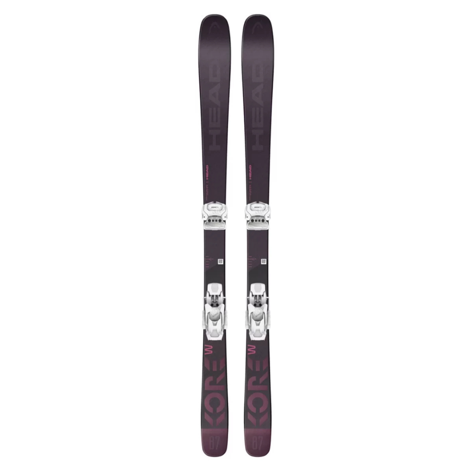 Head Kore 87 Women's Skis + Attack 12 GW Bindings - 171