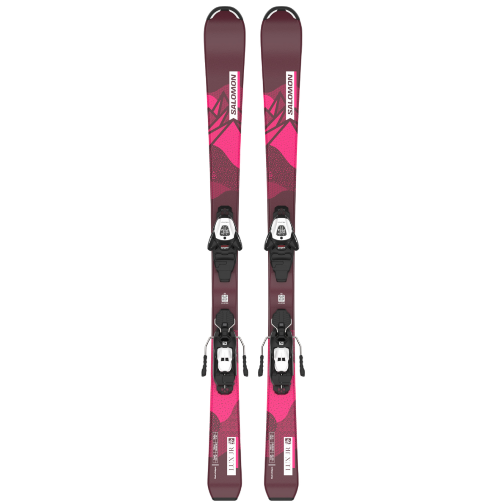 Salomon L Lux Jr S Ski + C5 GW J75 Binding - 120