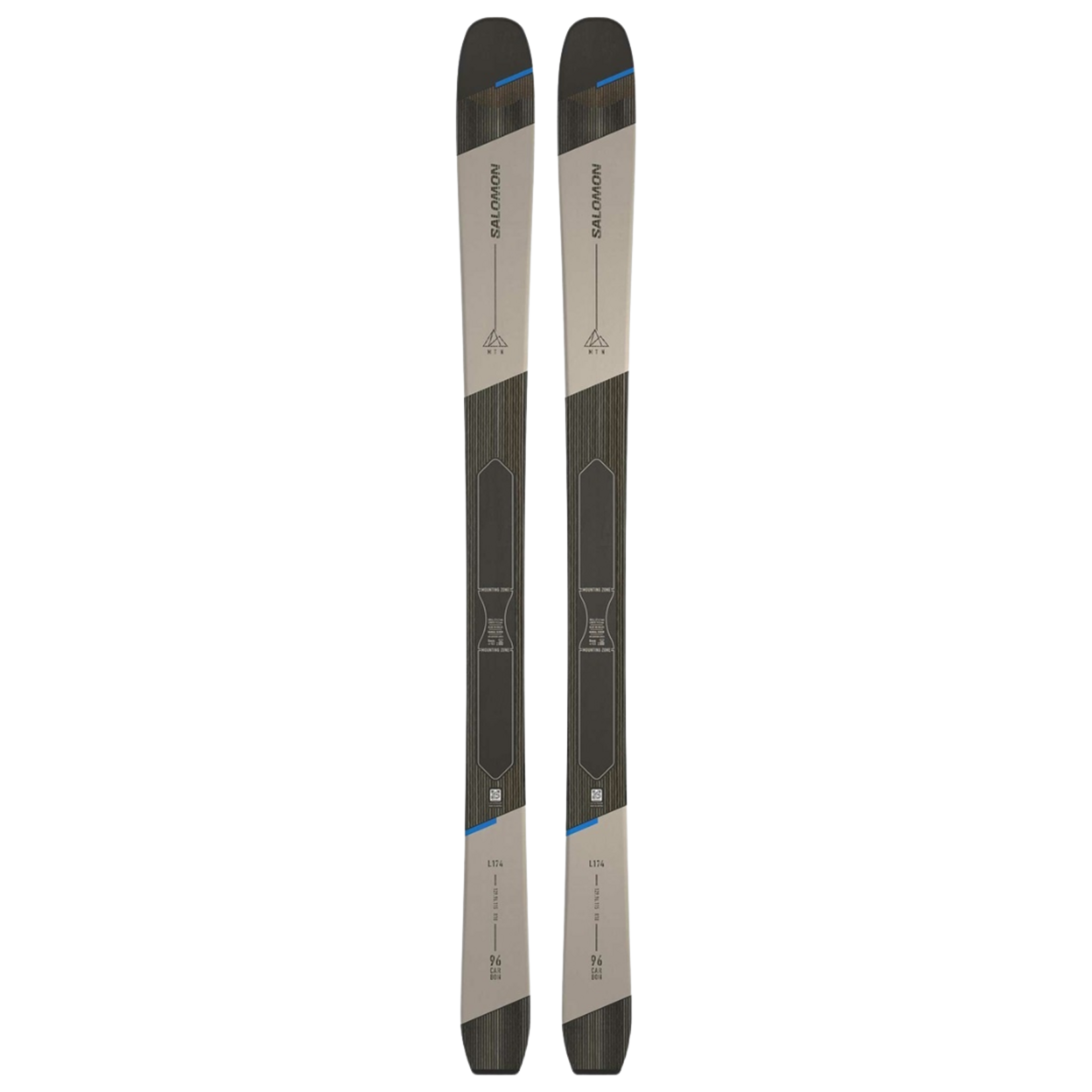 Salomon MTN 96 Carbon Ski + Skins