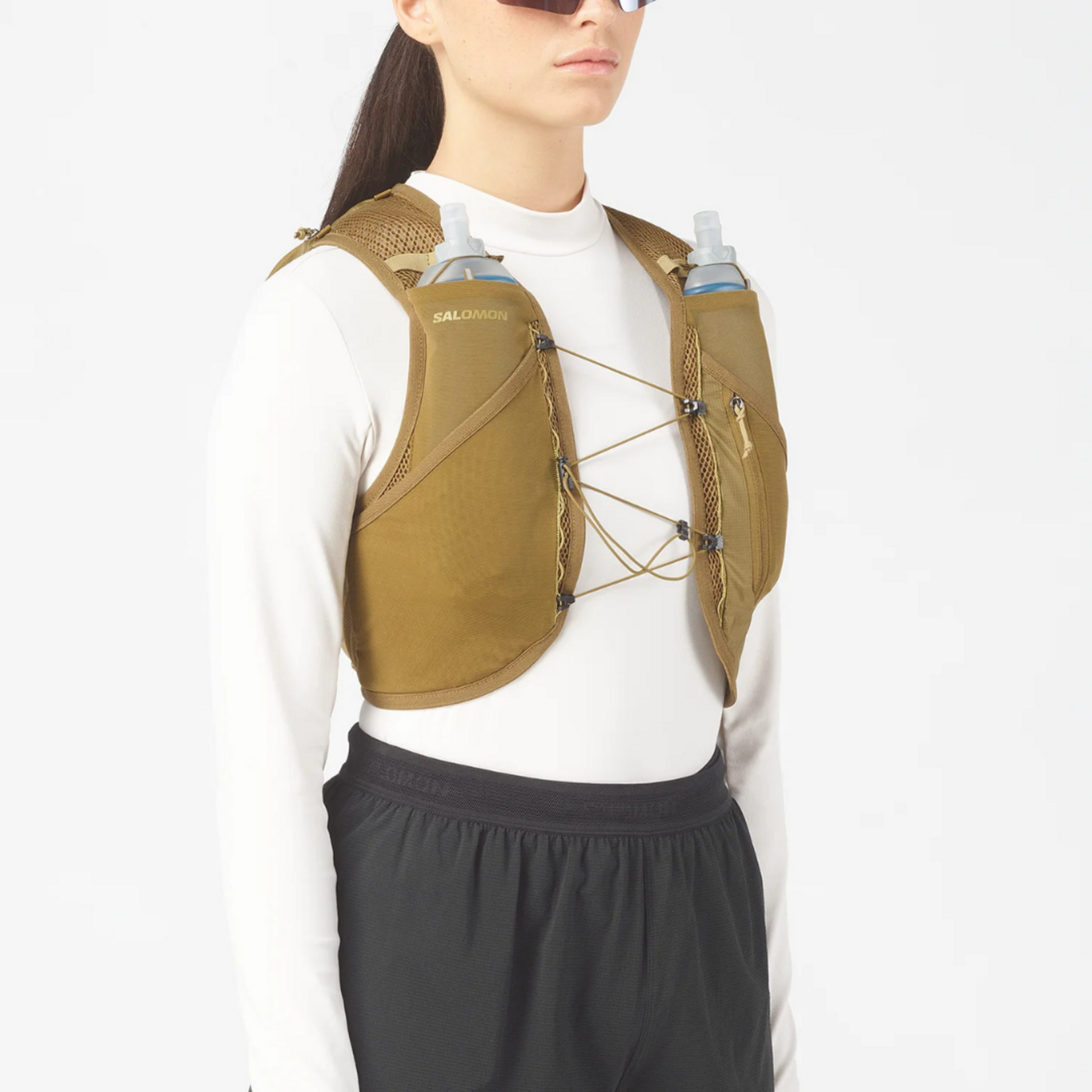 Salomon Active Skin 8 Unisex Running Vest with Flask