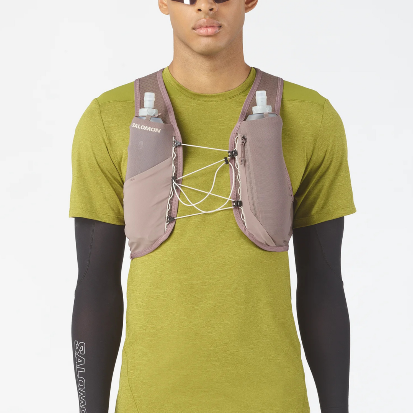 Salomon Gravel Skin 4 Unisex Running Vest With Flasks