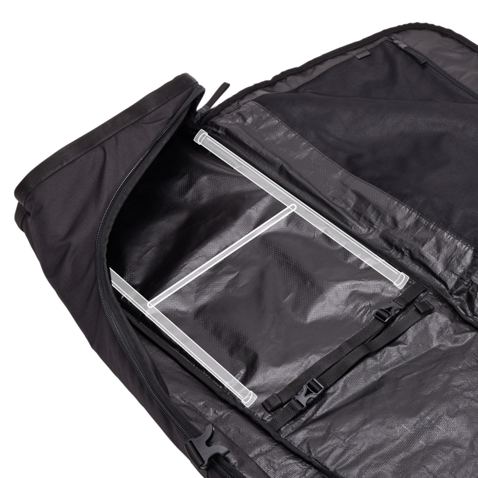 Thule Roundtrip Ski Roller Bag 175cm Black