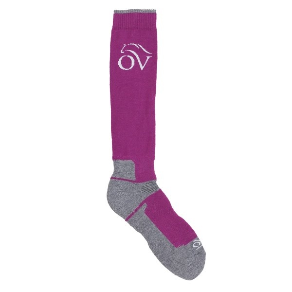 Ovation OV Tech Merino Wool Winter Sock-Black/Grey