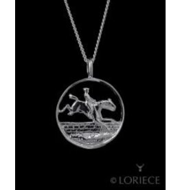 Loriece Medallion: Point to Point Necklace
