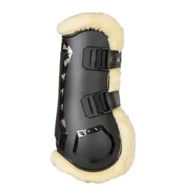 Back On Track BOT Airflow Tendon Boots Front w/Faux Fur