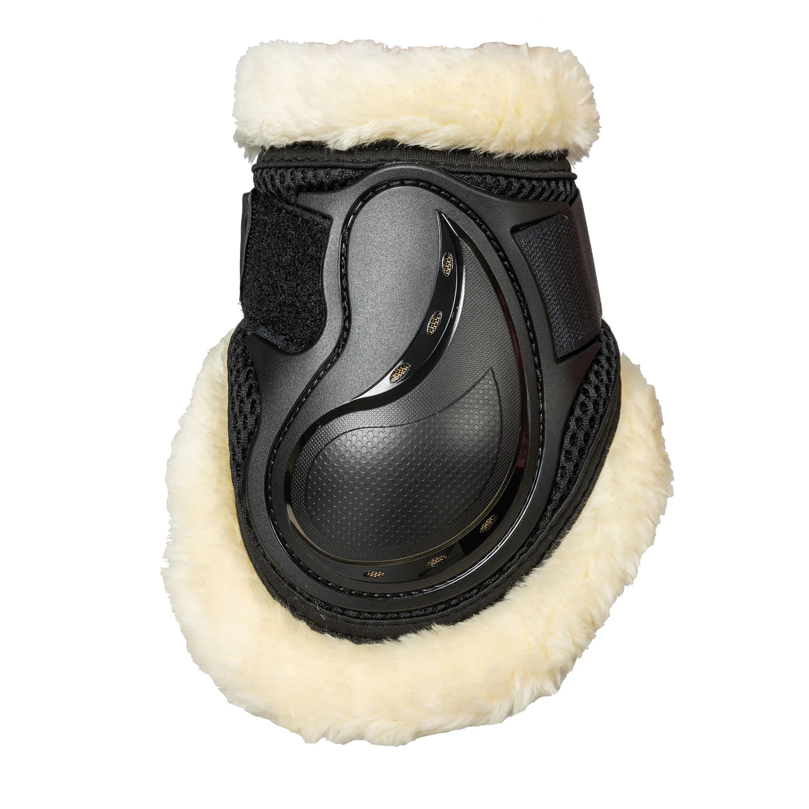 Back On Track BOT Airflow Fetlock Boot Hind w/Faux Fur
