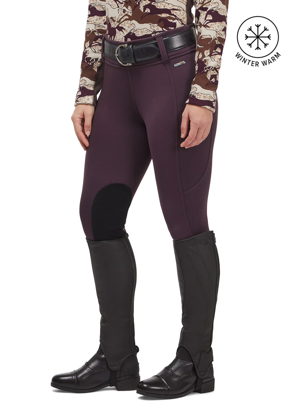 Kerrits Sit Tight Wind Pro Knee Patch Tight