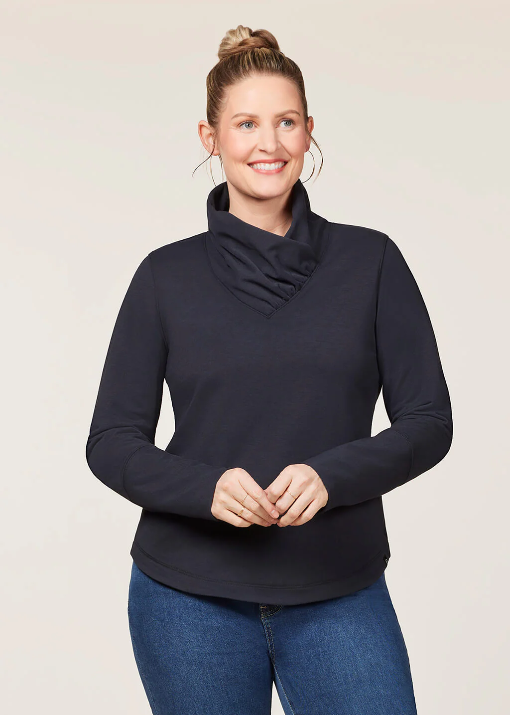 EQL Weekender Wrap Neck Top