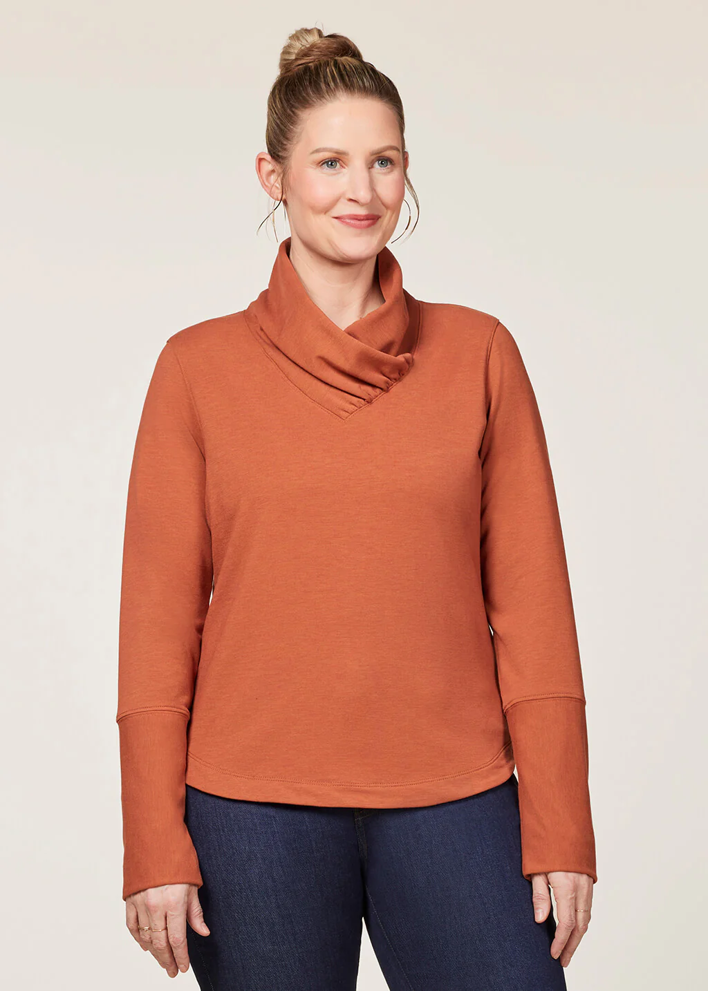 EQL Weekender Wrap Neck Top