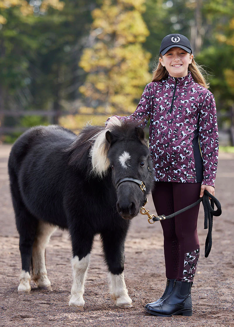 Kerrits Kids On Course Quarter Zip Fleece