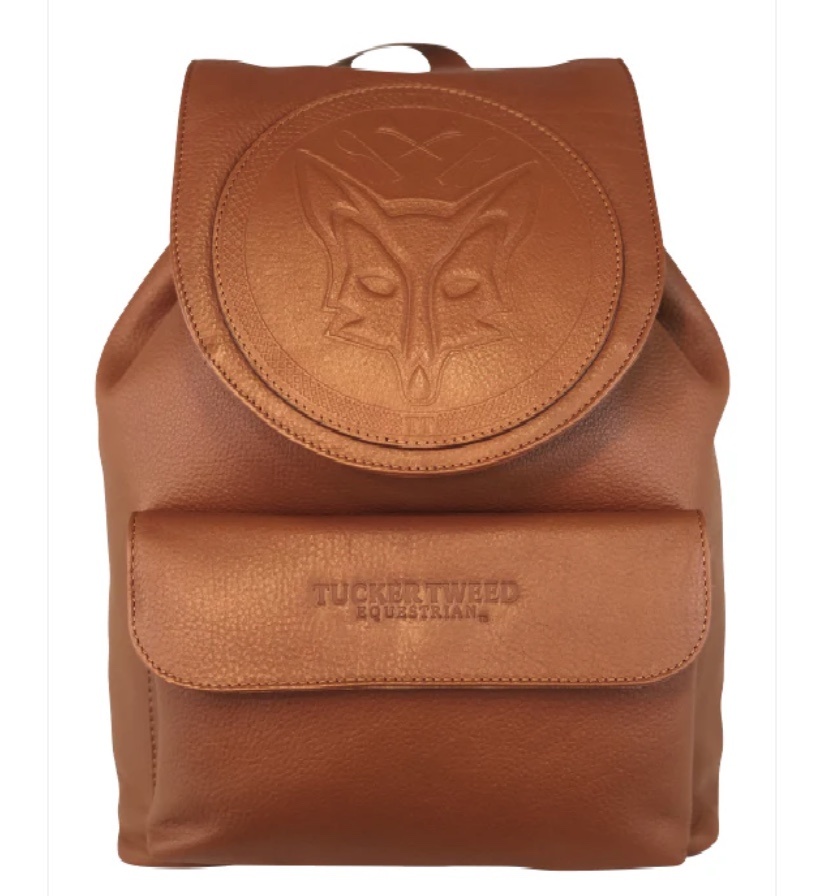 Tucker Tweed Equestrian Tucker Tweed Brandywine Backpack Fox Chestnut