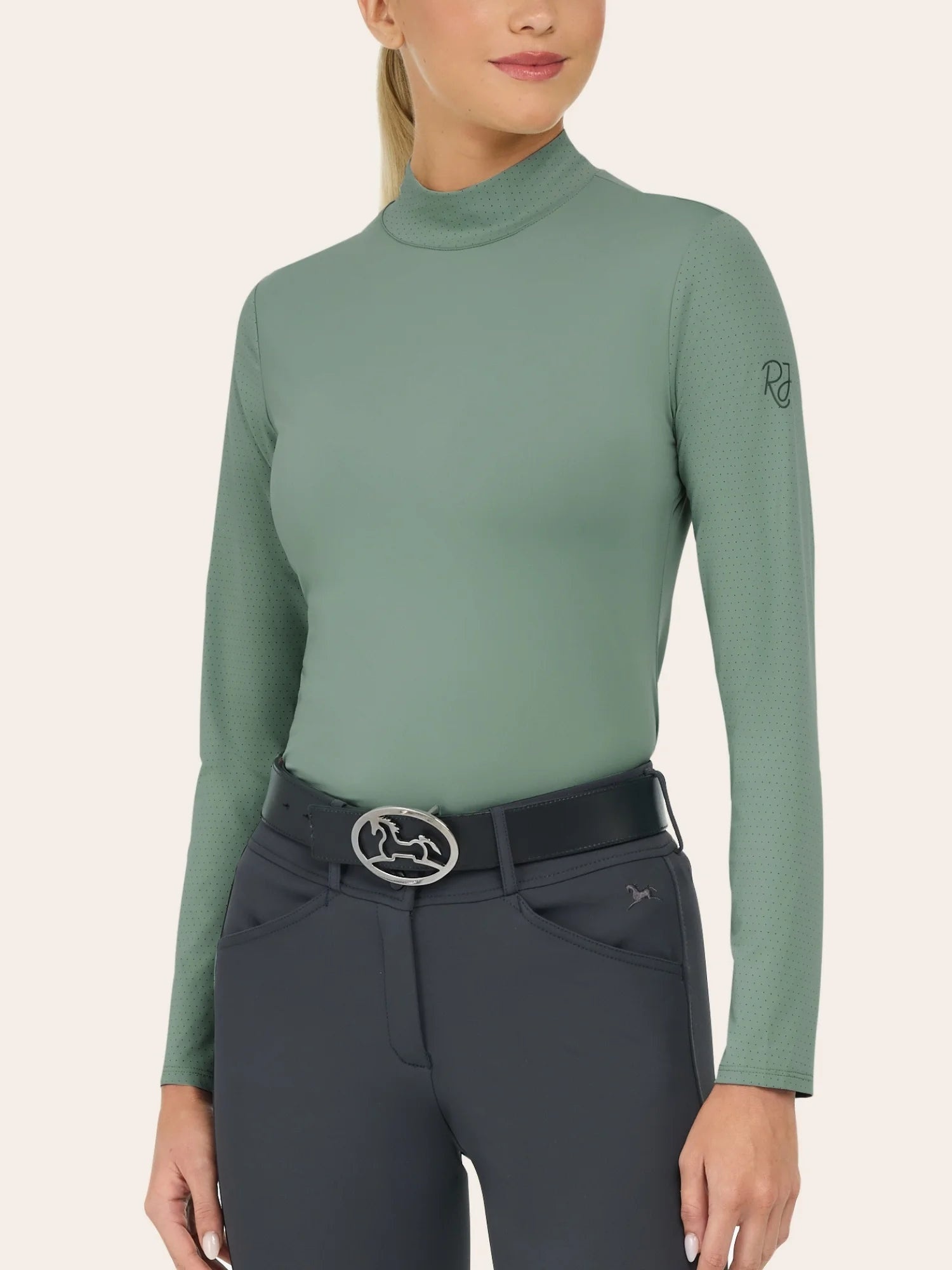 RJ Classics Jemma Mock Neck Shirt