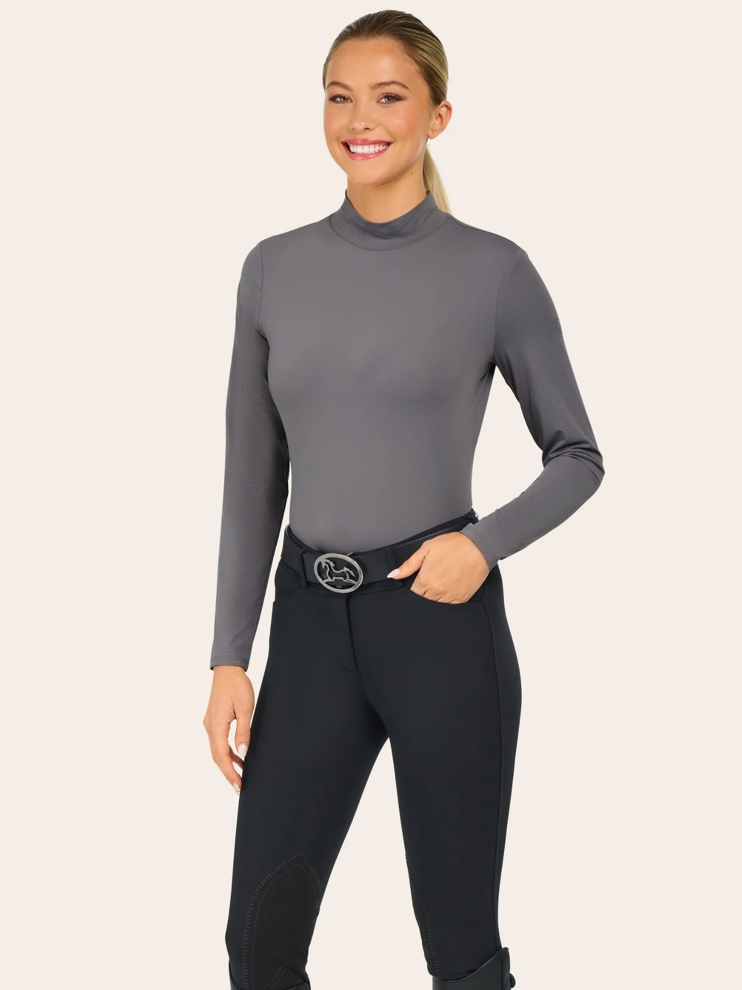 RJ Classics Jemma Mock Neck Shirt
