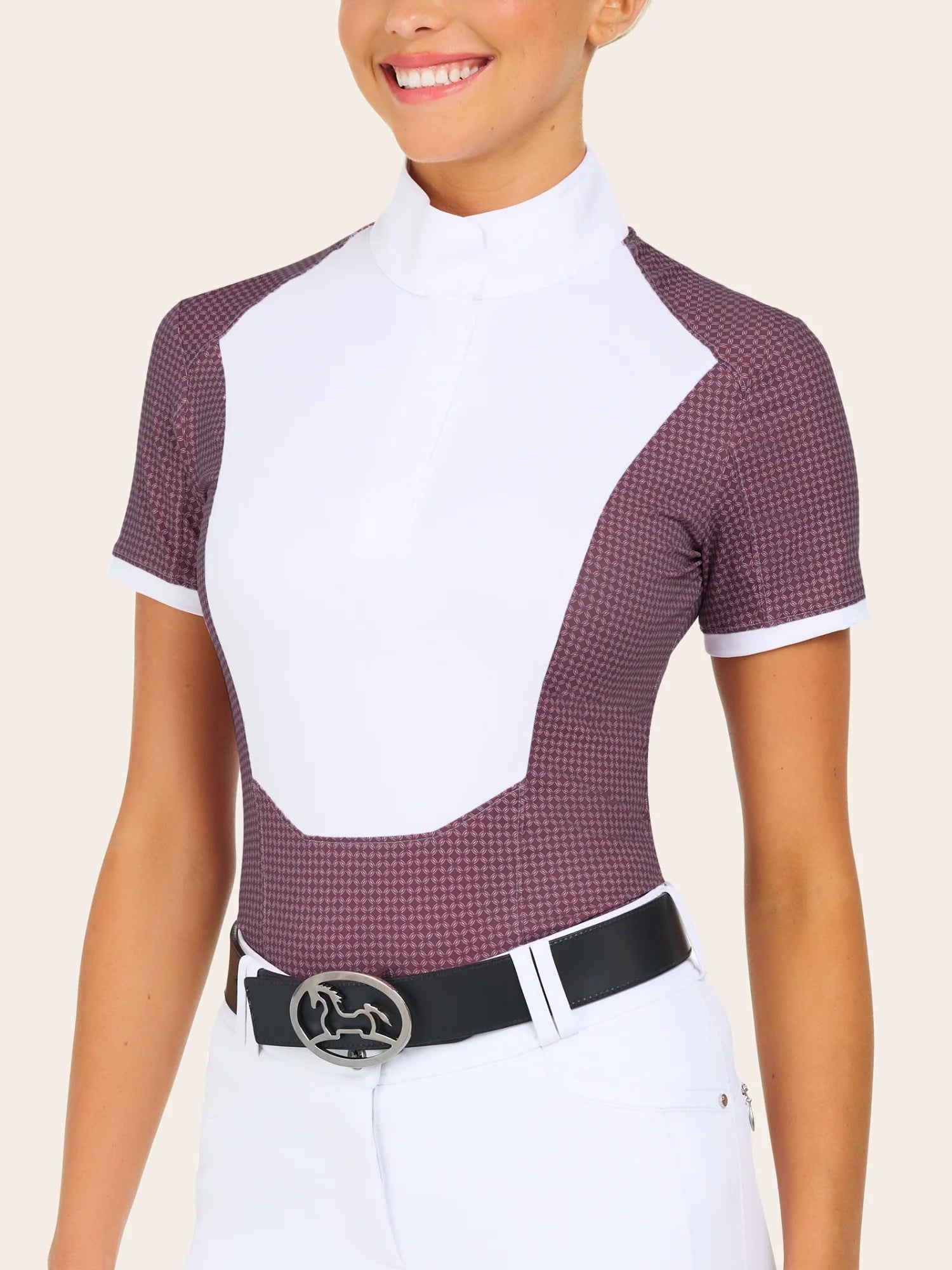 RJ Classics RJ Classics Tessa SS Mirco-print Show Shirt