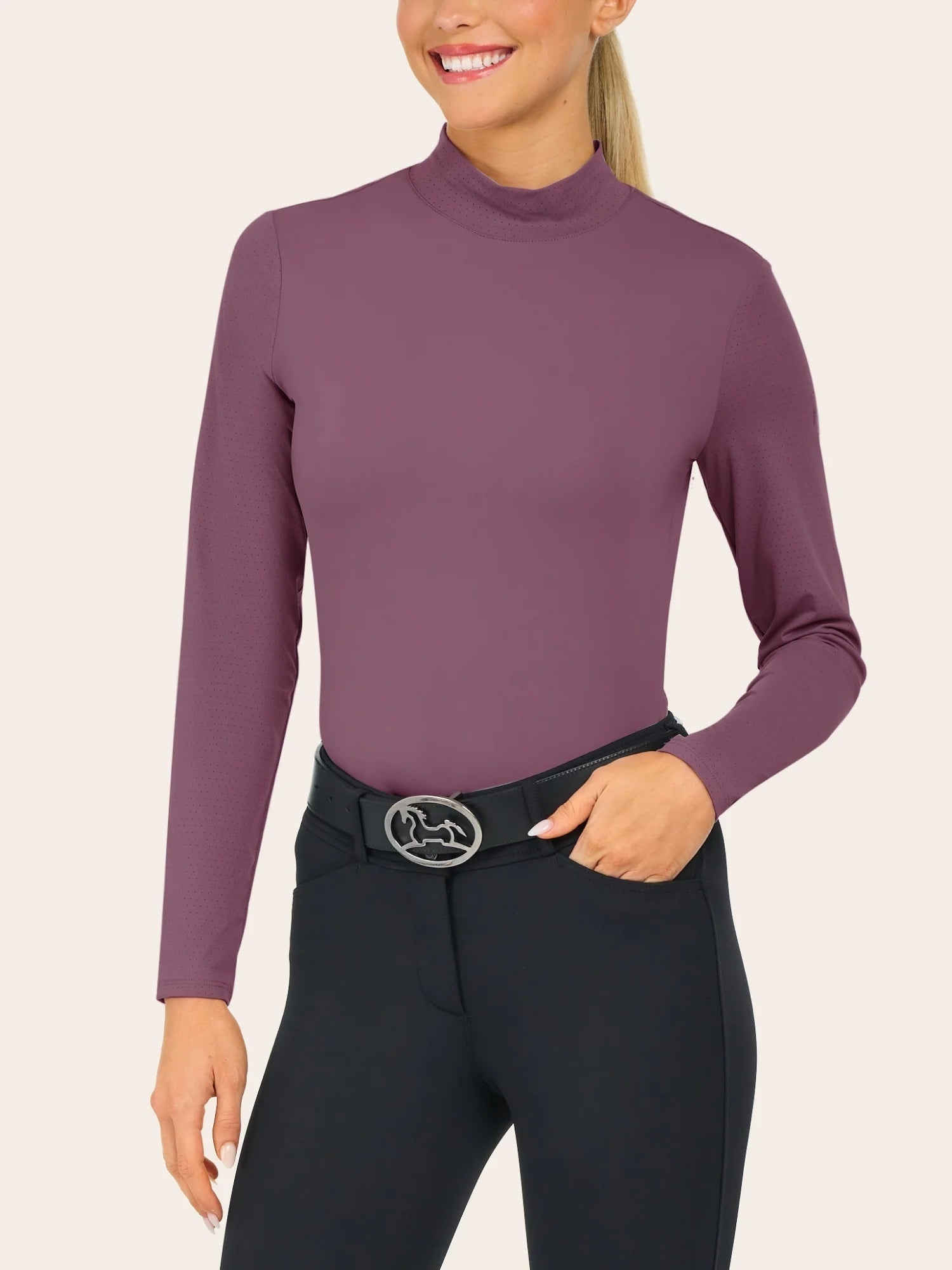 RJ Classics Jemma Mock Neck Shirt
