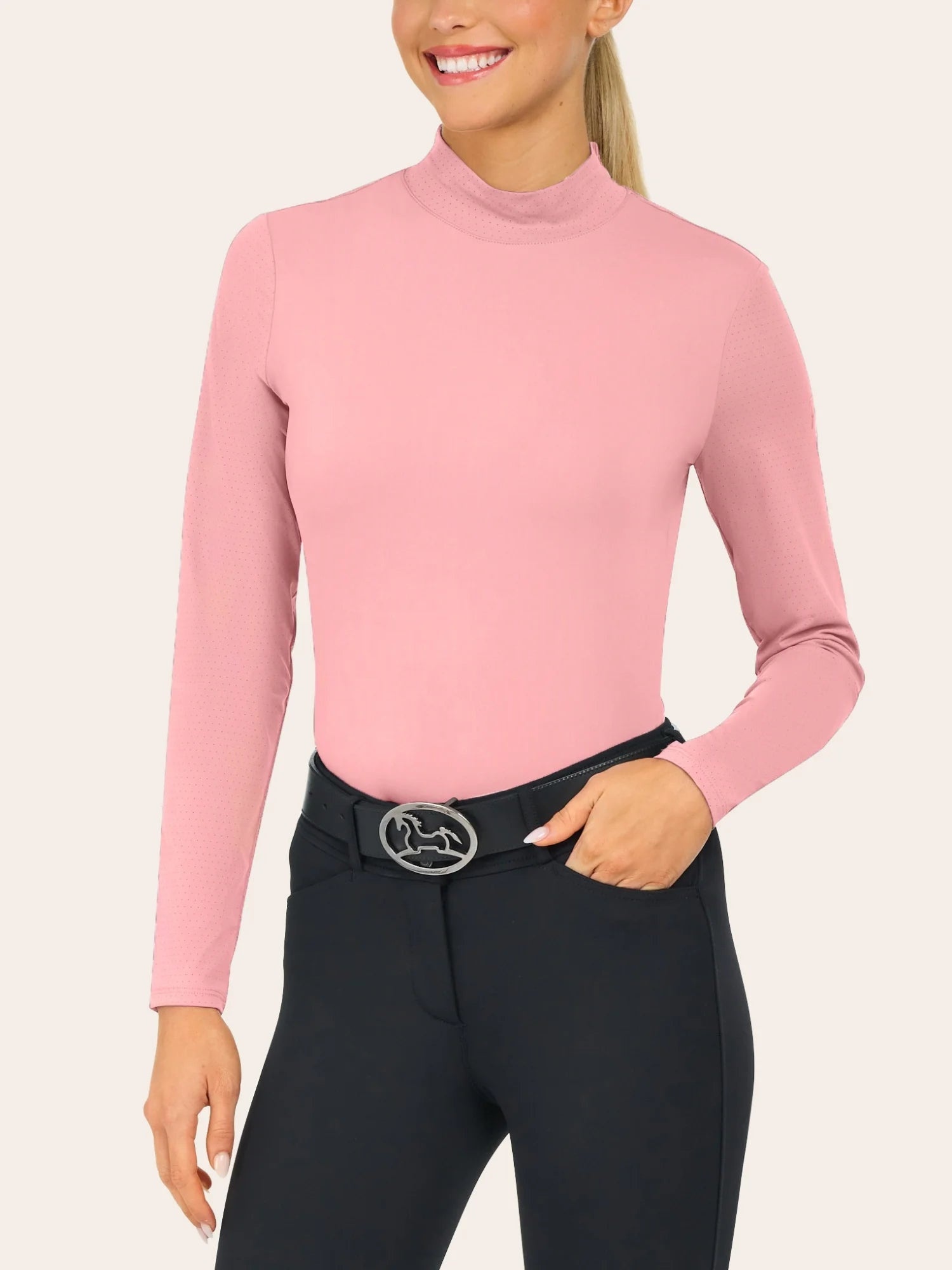 RJ Classics Jemma Mock Neck Shirt