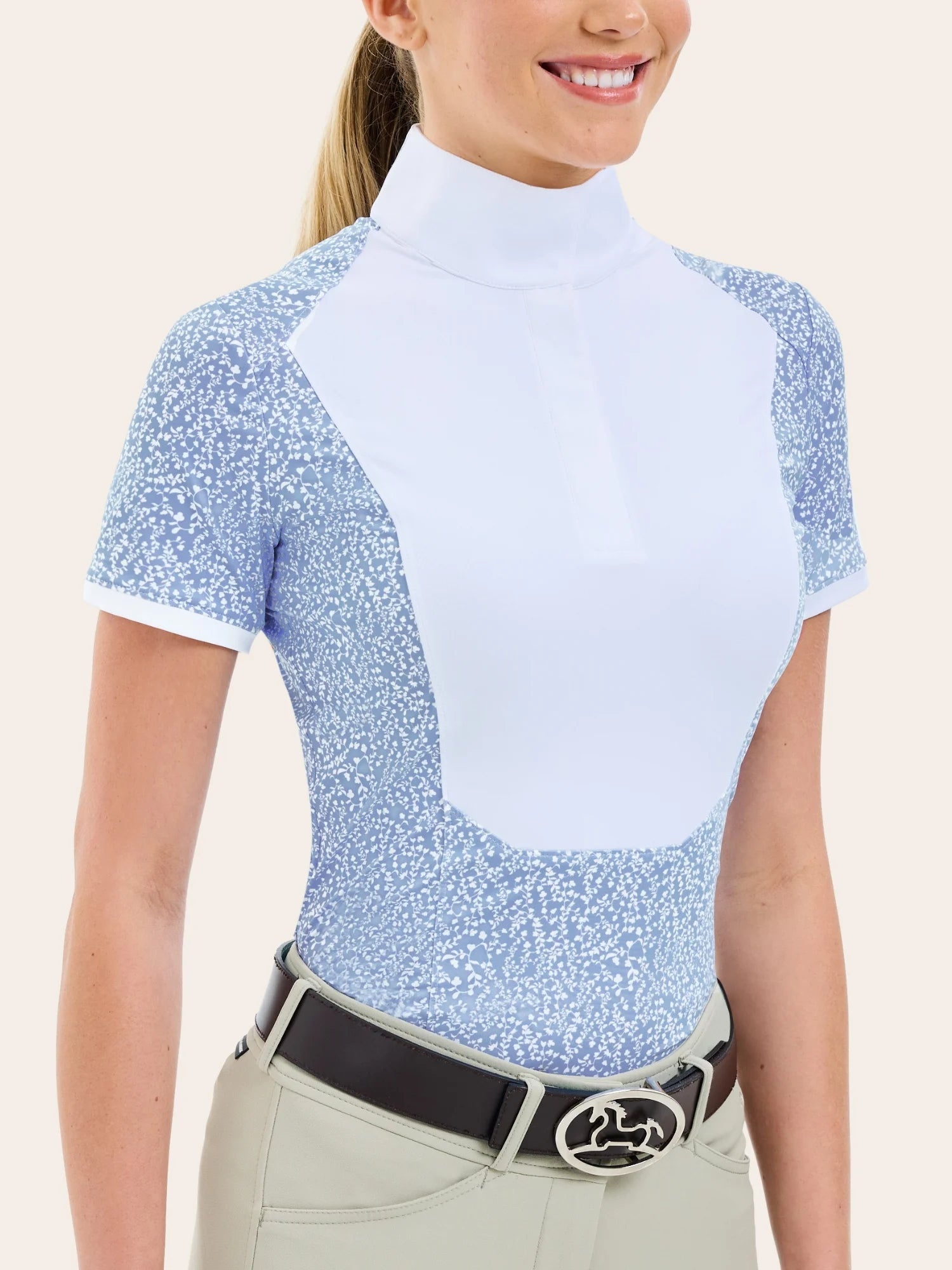 RJ Classics RJ Classics Tessa SS Mirco-print Show Shirt