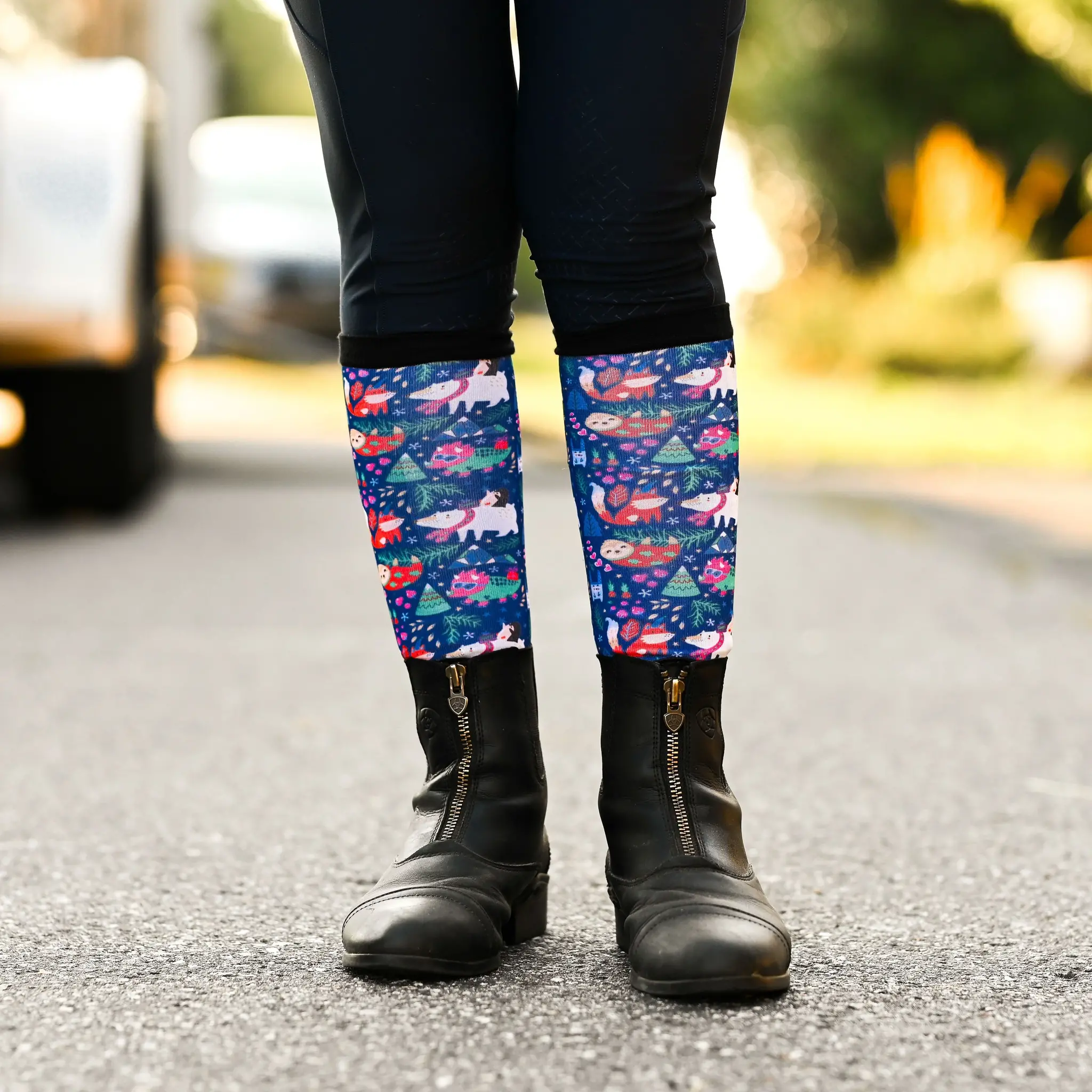 DS Ladies' Boot Socks Winter-Holiday