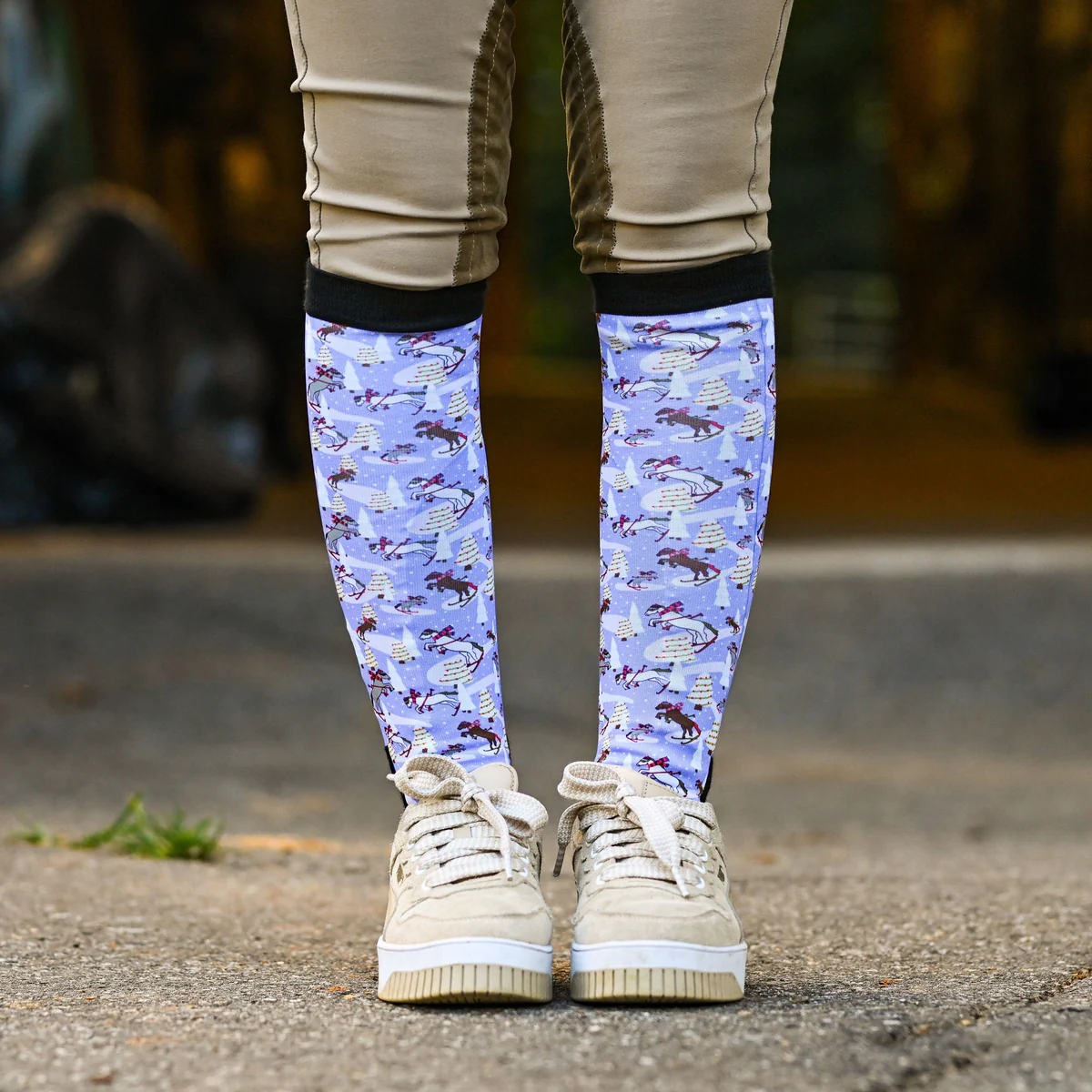 DS Ladies' Boot Socks Winter-Holiday