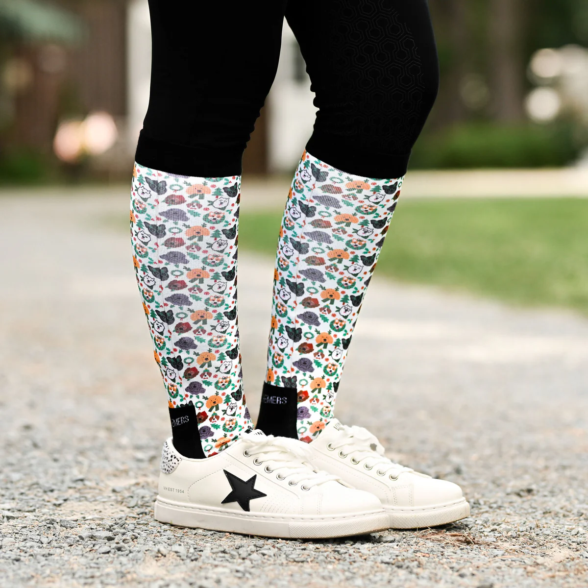 DS Ladies' Boot Socks Winter-Holiday