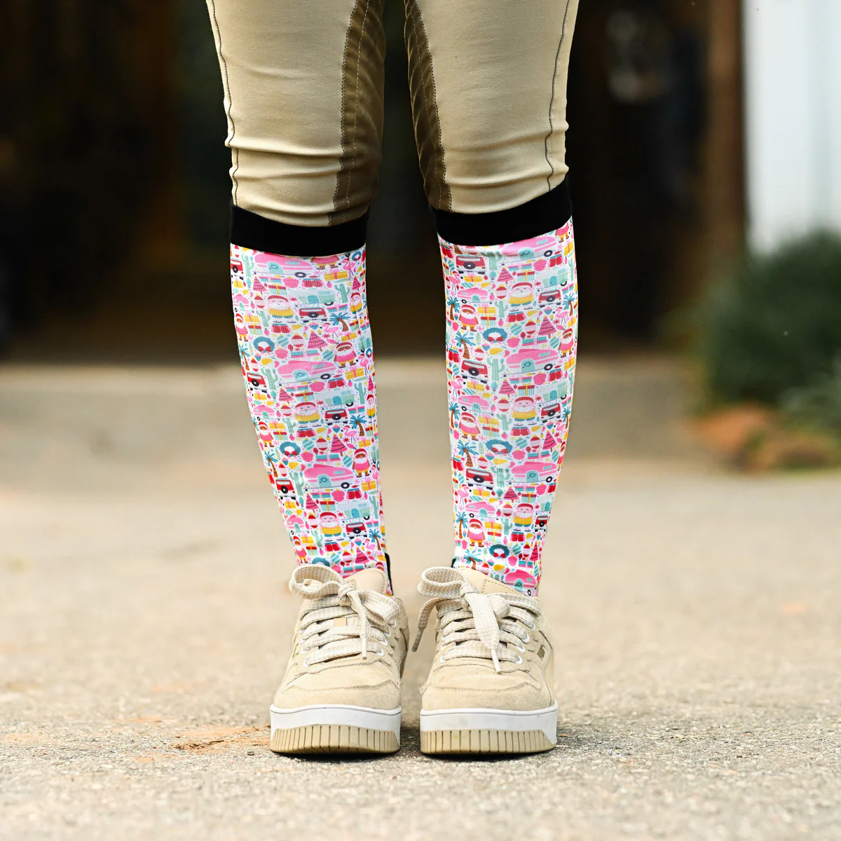 DS Ladies' Boot Socks Winter-Holiday