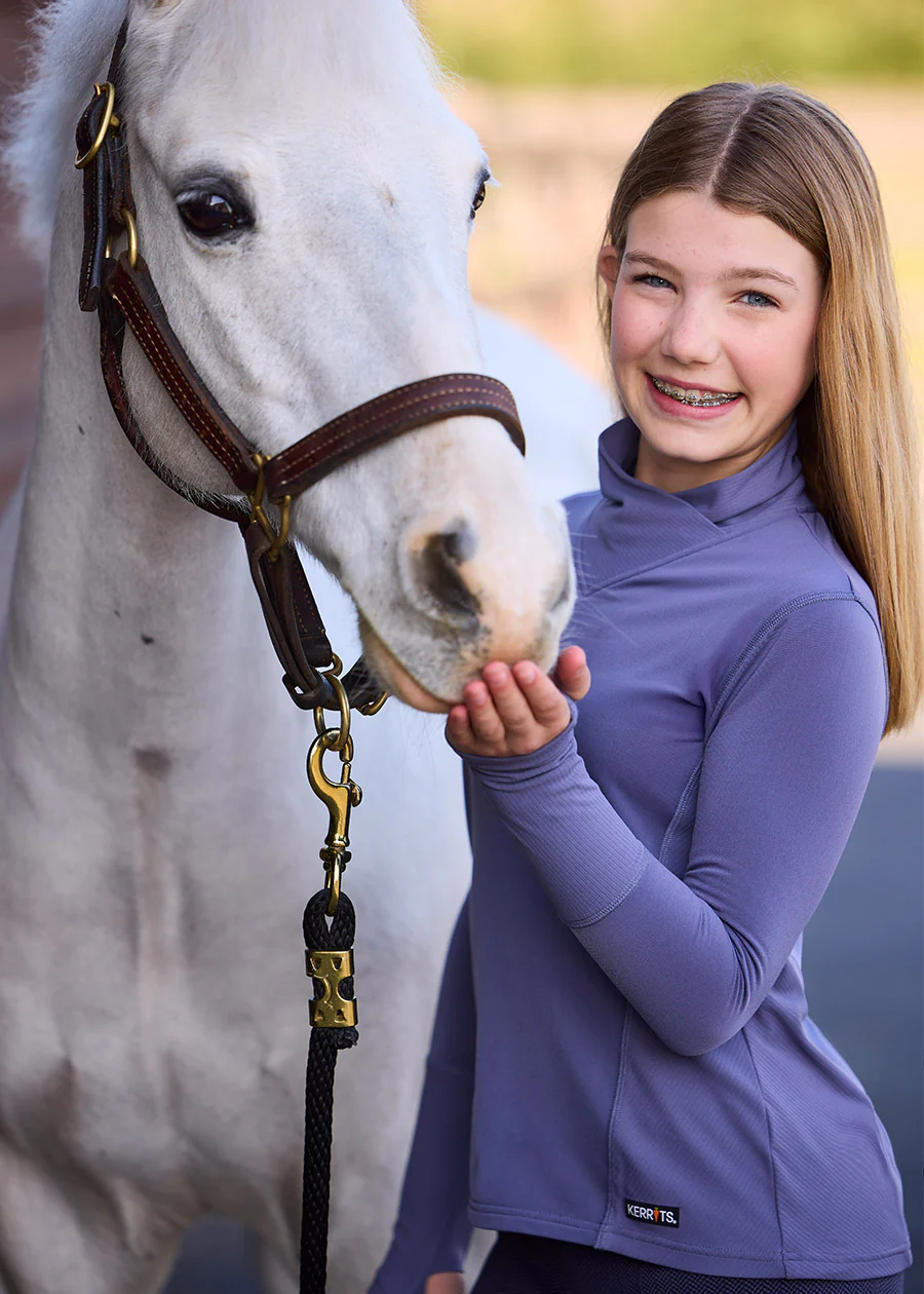 Kerrits Kids Wrap Neck Tech Top