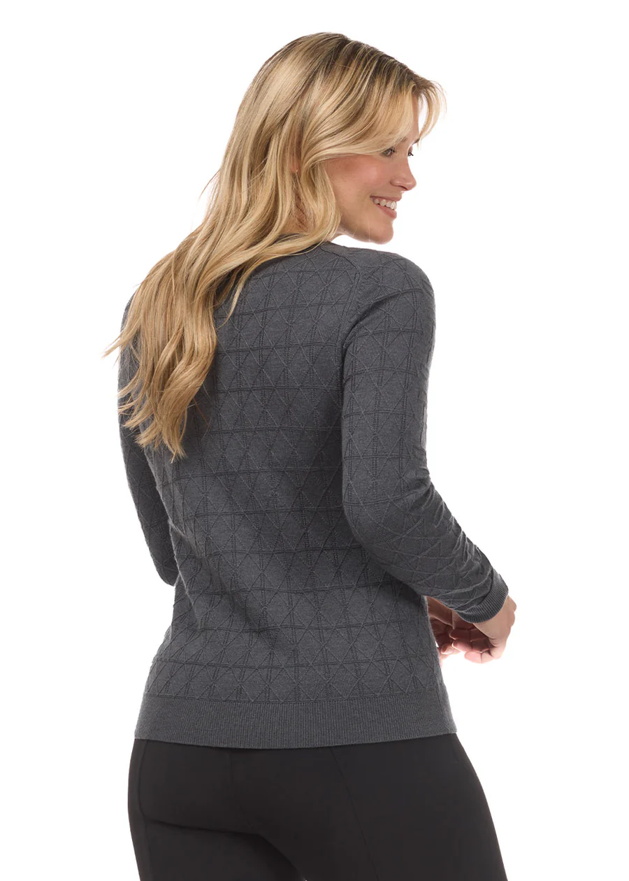 Kerrits Bit of Diamond Crew Neck Sweater