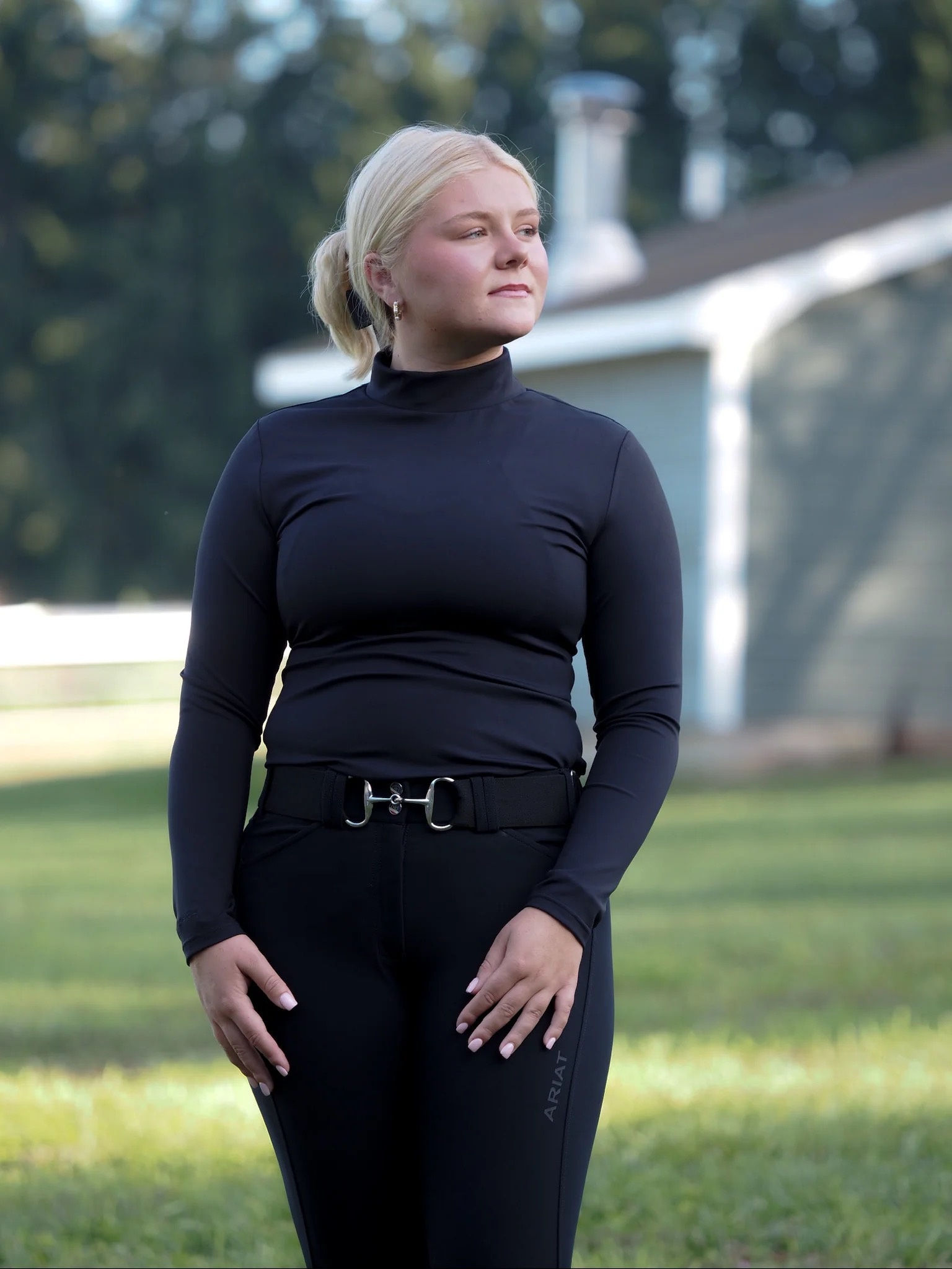 TrueHorse TH LS Schooling Shirt