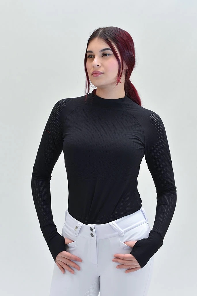 For Horses Willa Silky Air LS Sun Shirt