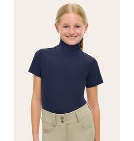 RJ Classics Jodi JR SS Mock Neck  Schooling Shirt