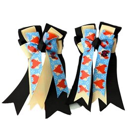 PonyTail Bows Ponytail Bows-Many Patterns Available