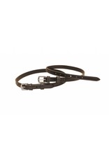 Tory Leathers Black Leather Spur Straps