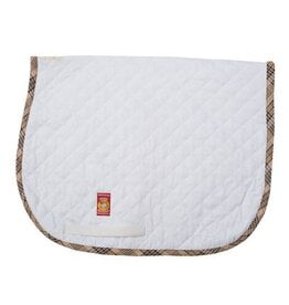 Baker Plaid Trim Baby Pad