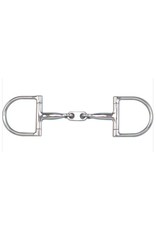 Toklat Bits Pony Stainless Steel Dr. Bristol Snaffle Dee - 2 1/2" Rings