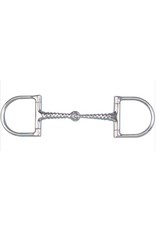 Toklat Bits Pony Stainless Steel Corkscrew Snaffle Dee