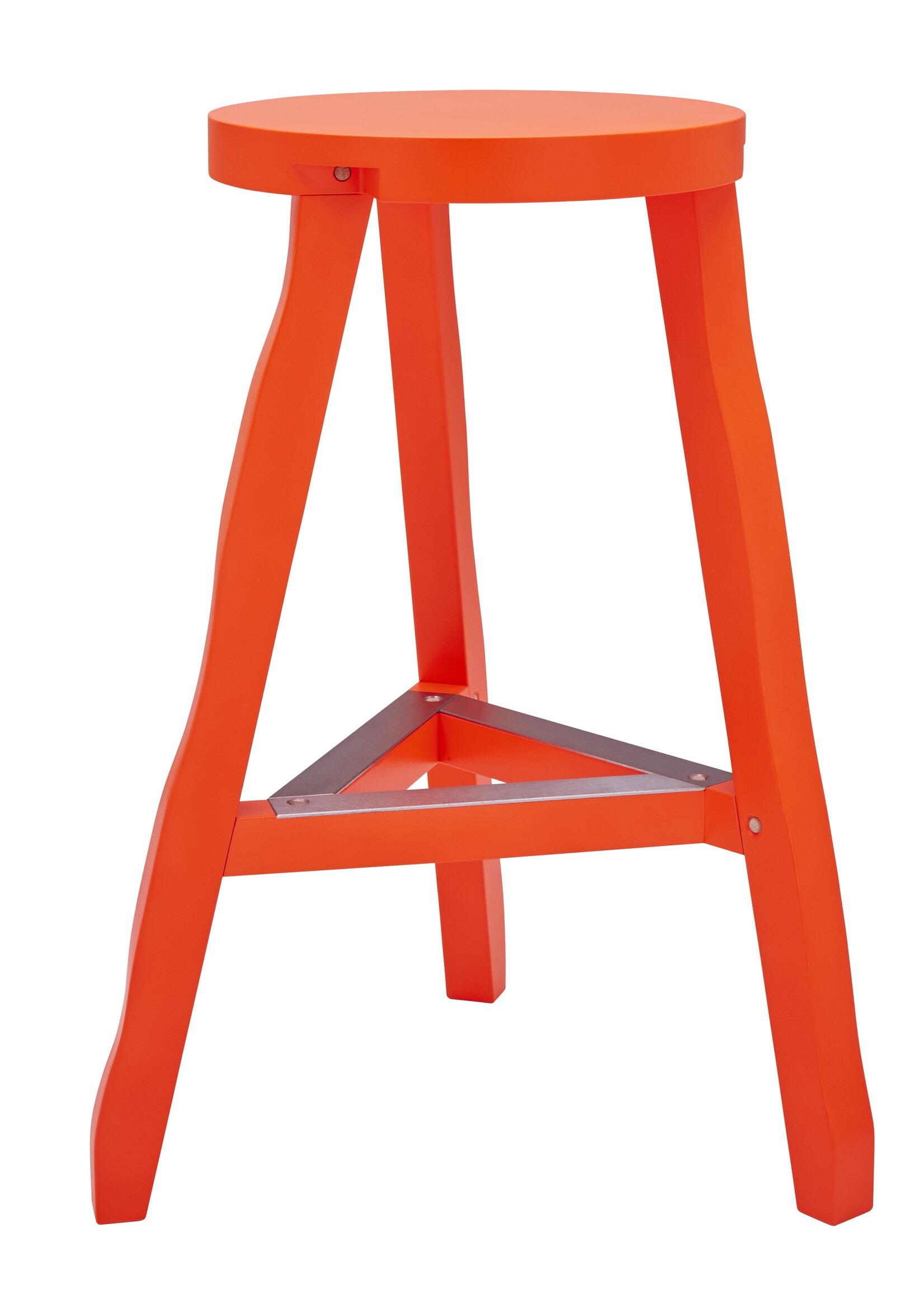 Tom Dixon Mobilier Offcut Stool Fluoro (Red)