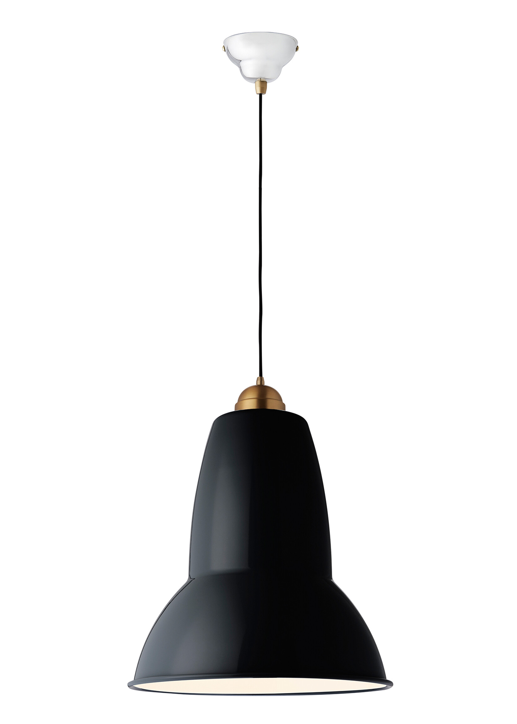 Anglepoise Original 1227 Pendant Brass, Deep Slate