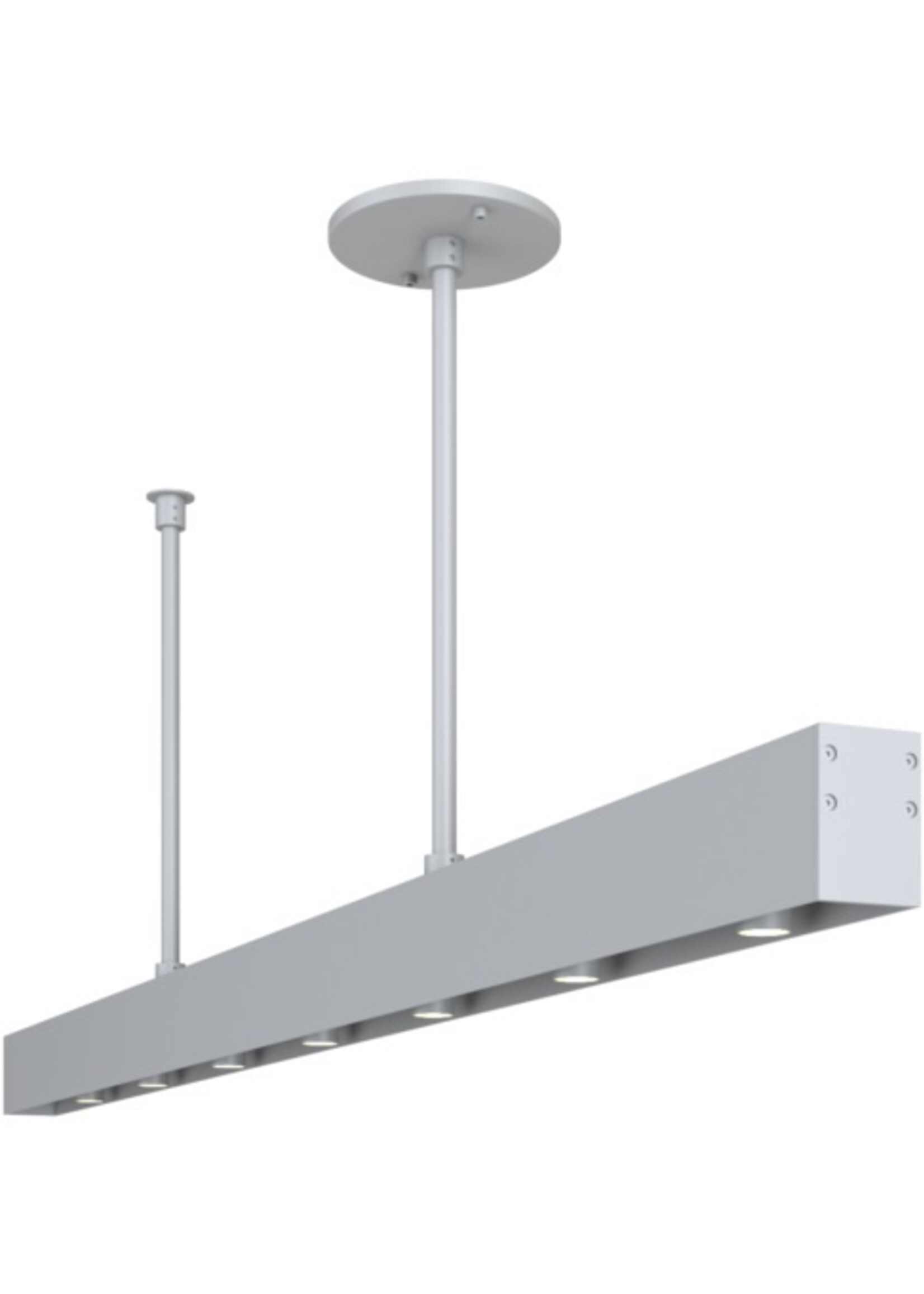 MP Lighting Lumière linéaire intérieure hautement personnalisable avec 6 options d'insertion pour différents besoins d'éclairage.