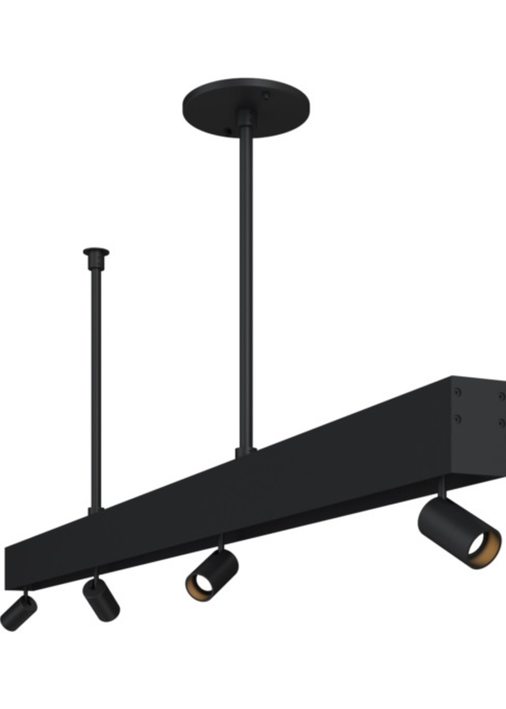 MP Lighting Lumière linéaire intérieure hautement personnalisable avec 6 options d'insertion pour différents besoins d'éclairage.