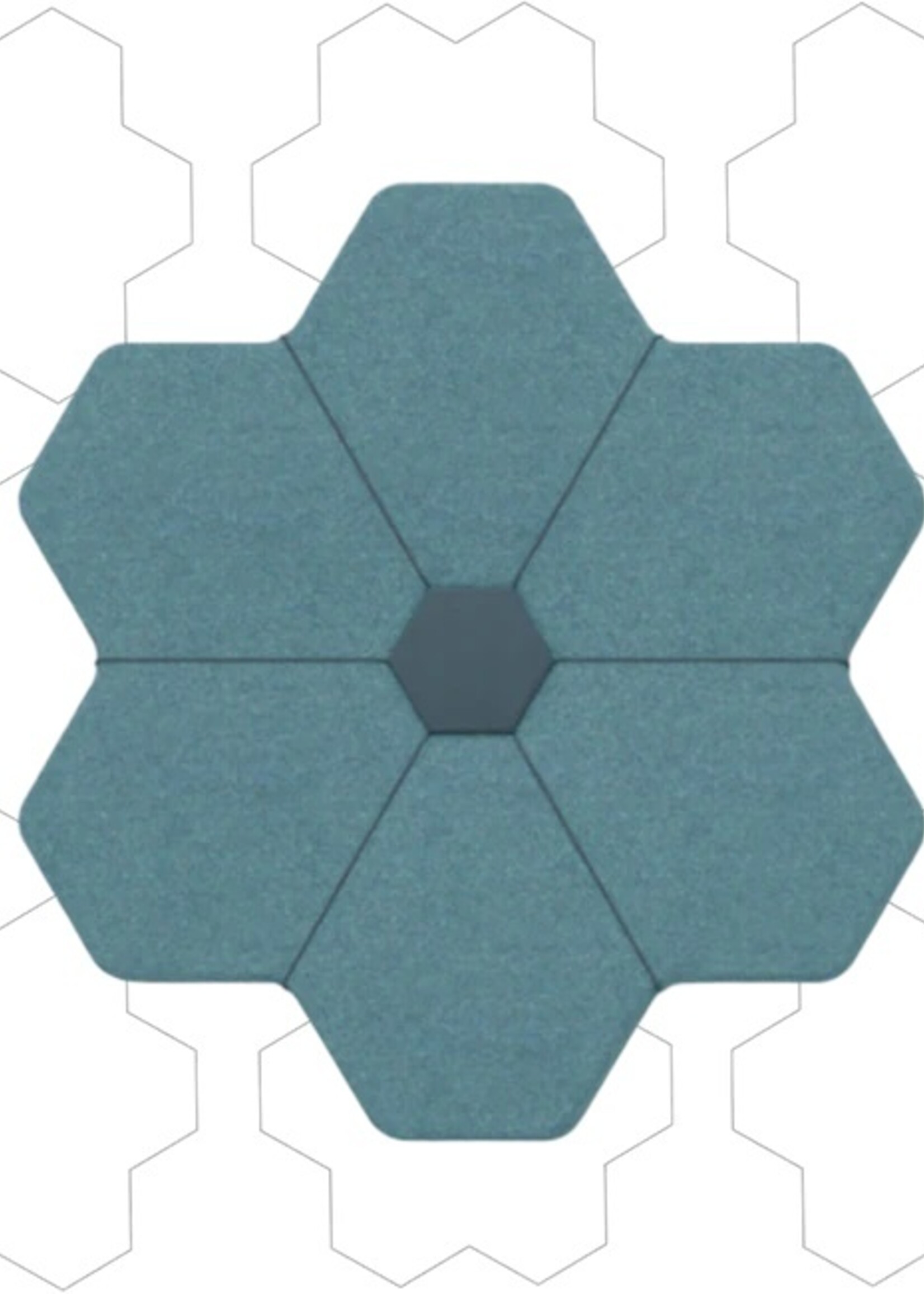 Noise Monster Acoustic Fiori Acoustic Fabric Panel