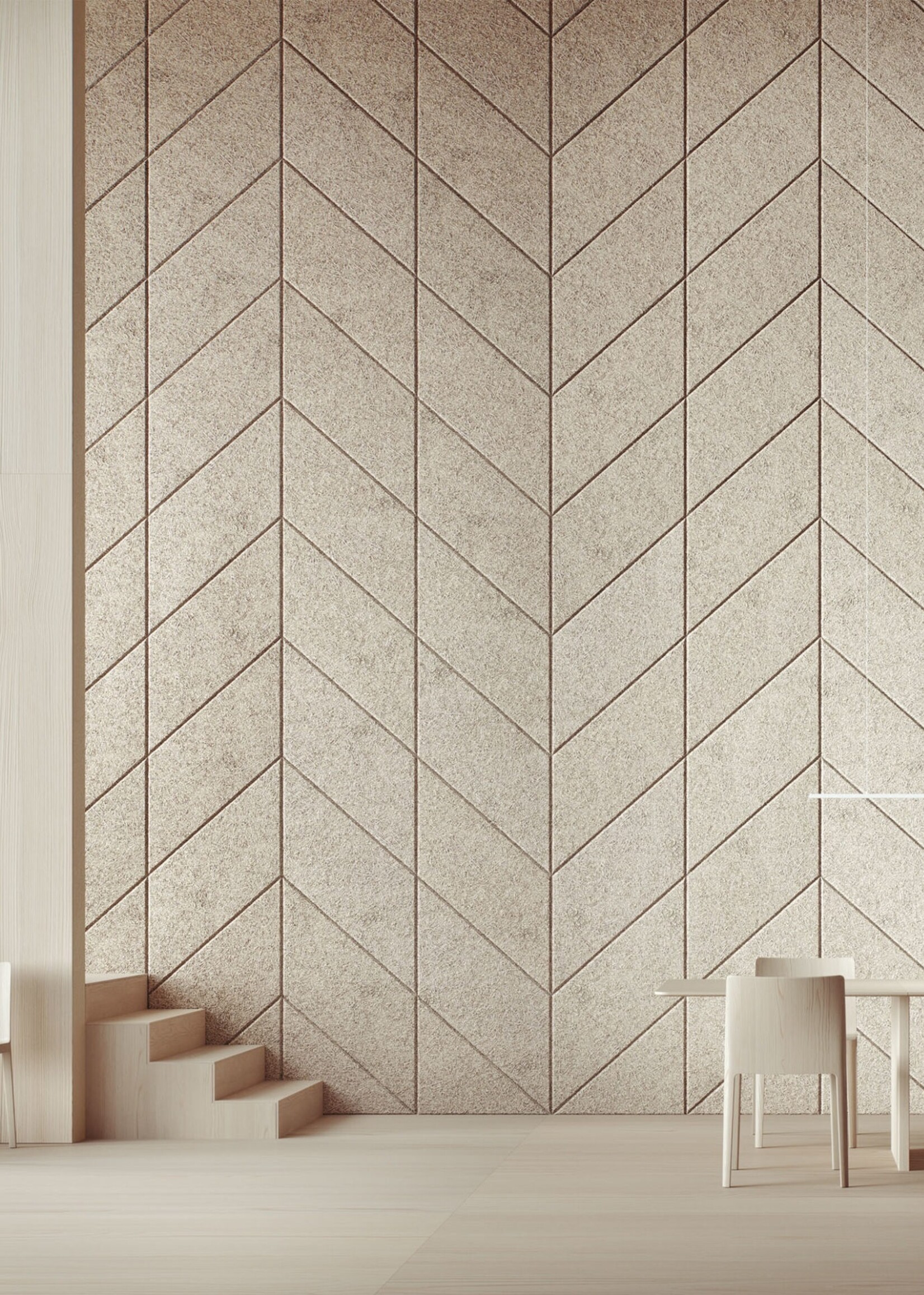 Baux Wood Wool Tuiles Acoustique