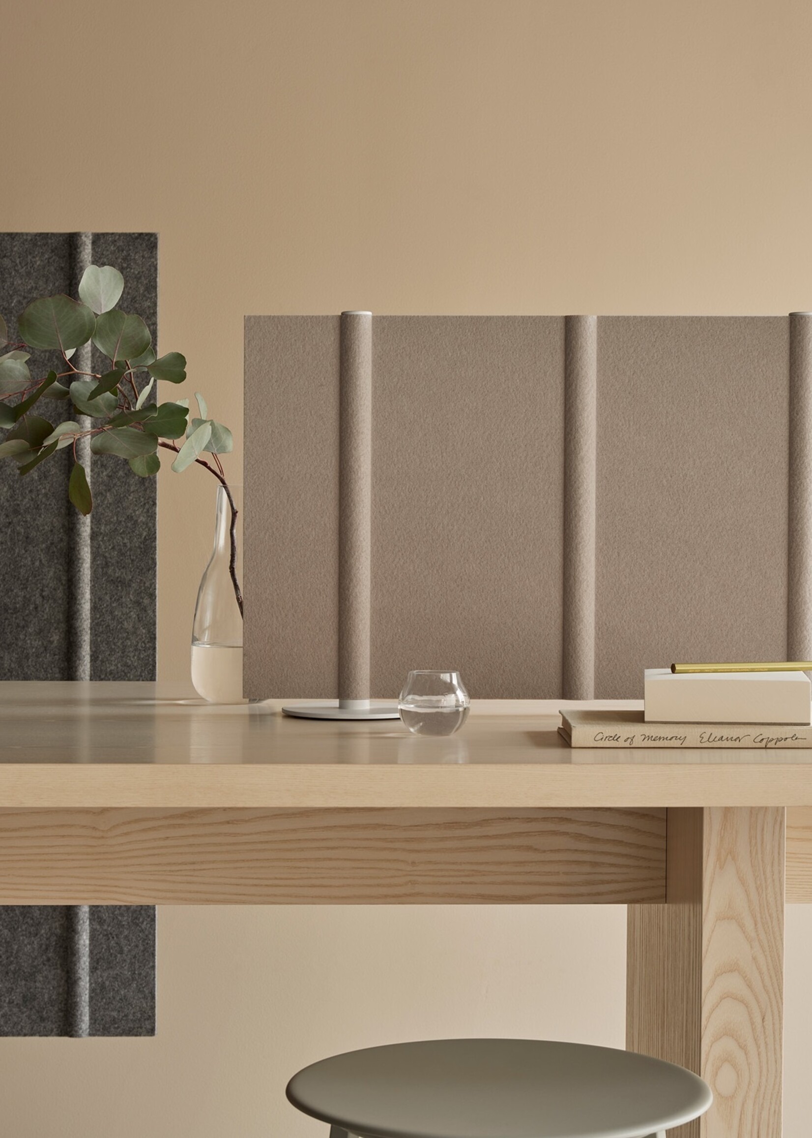 Baux Acoustic Flexfelt Desk Divider Screen