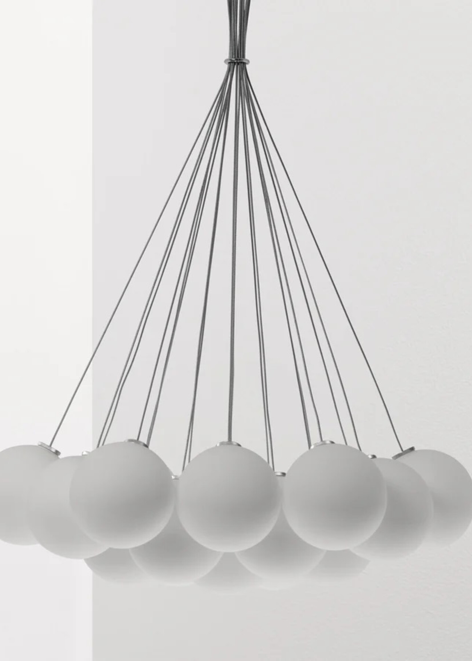 Anony Glass 120. 19R Chandelier