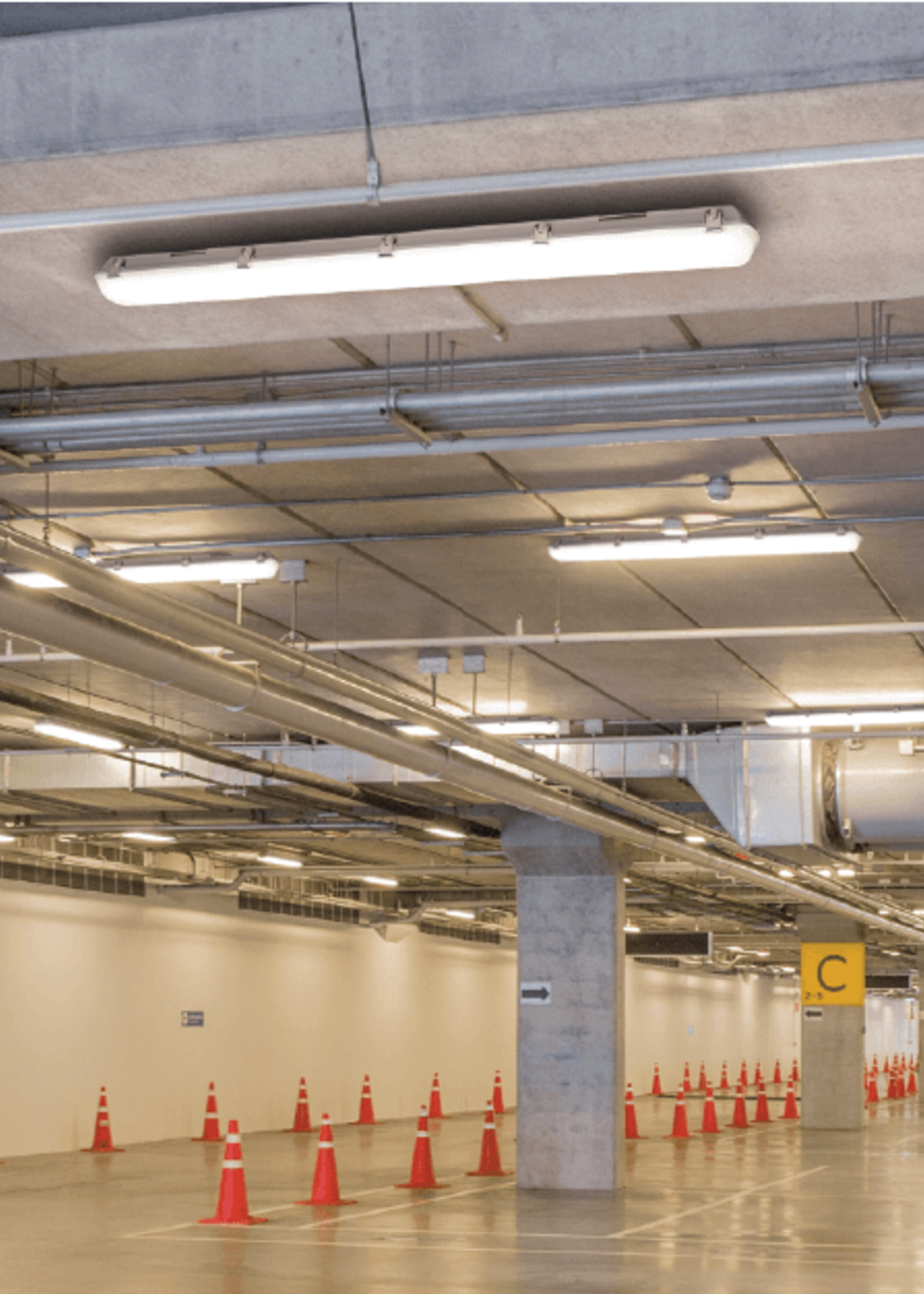 ETI Lighting 4’ VAPOR TIGHT 3600LM WITH 0-10V DIMMING