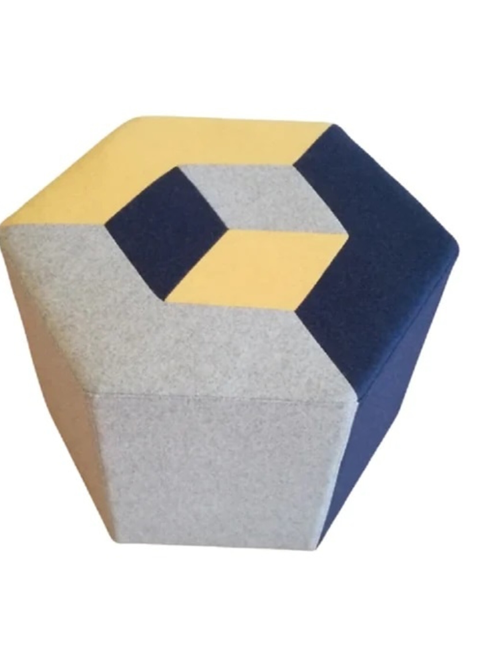 Noise Monster Cube Cut Acoustic Pouf