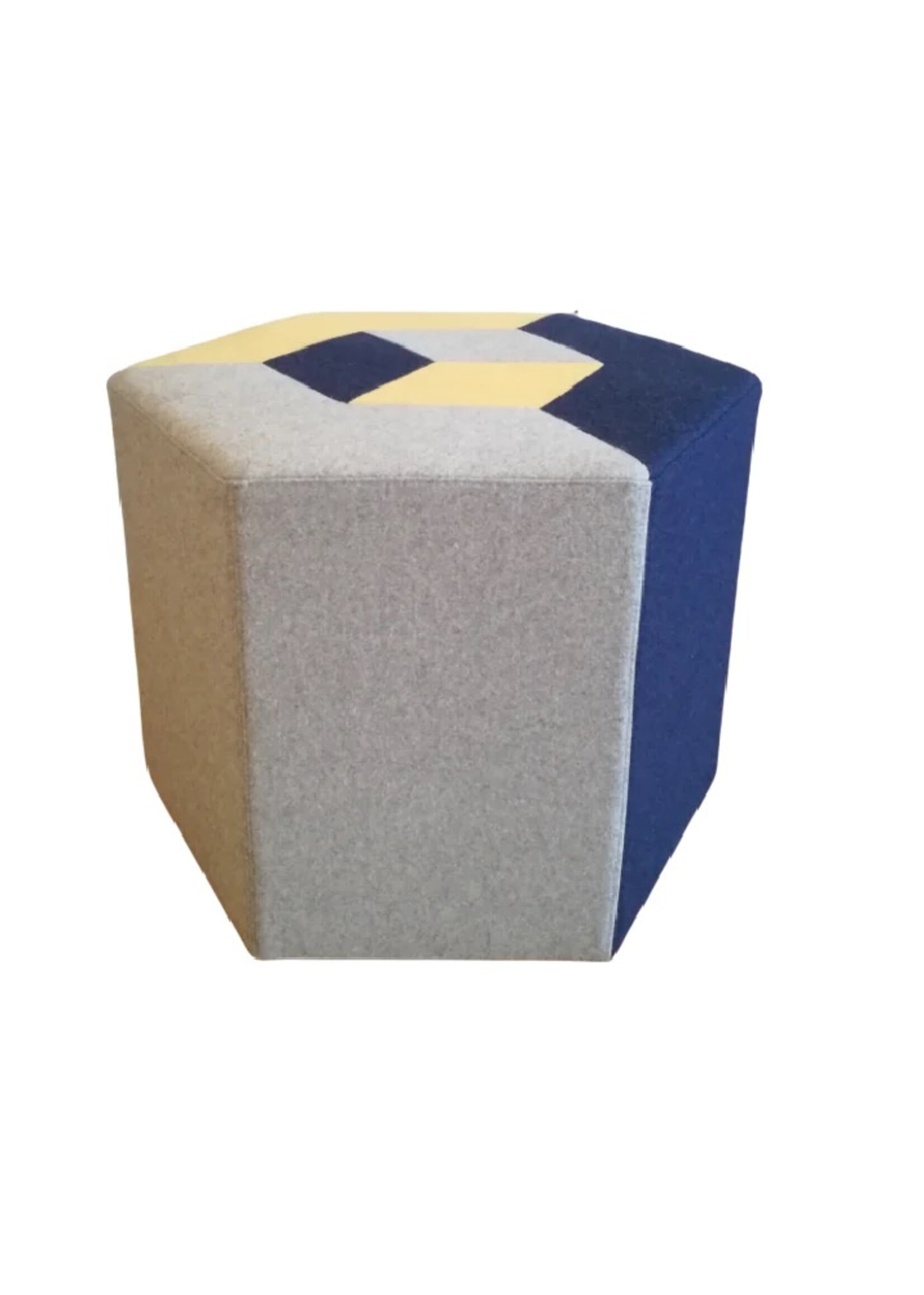 Noise Monster Cube Cut Acoustic Pouf