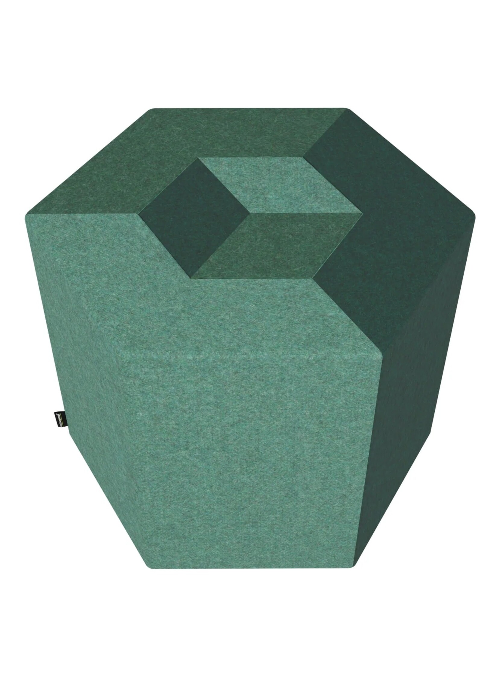 Noise Monster Cube Cut Acoustic Pouf
