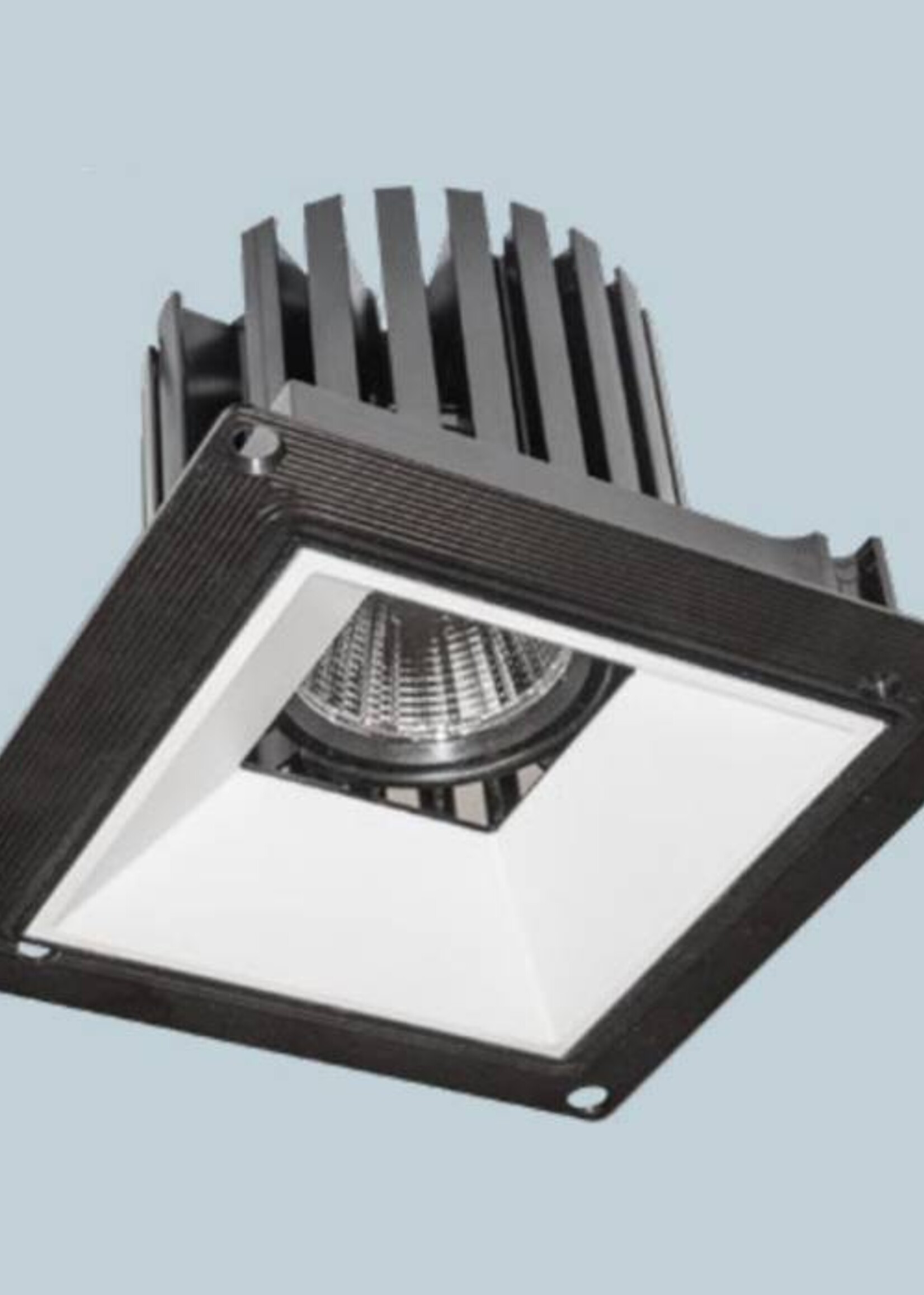 Graffiti Lighting Square Flange Downlight Adjustable