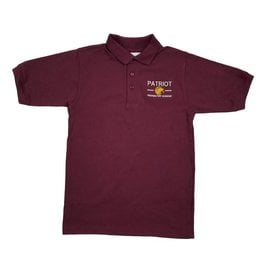 Elder Manufacturing Co. Inc. PATRIOT PREPARATORY ACADEMY  SS POLO SHIRT